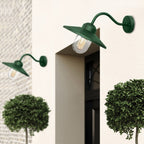 KLAMPENBORG-FGR Klampenborg 1 Light Outdoor Wall Lantern Fir Green
