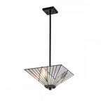 TF-ALDERLEY-F-P Alderley 2 Light Trio-Mount Pendant Vintage Bronze