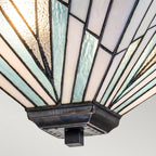 TF-ALDERLEY-F-P Alderley 2 Light Trio-Mount Pendant Vintage Bronze