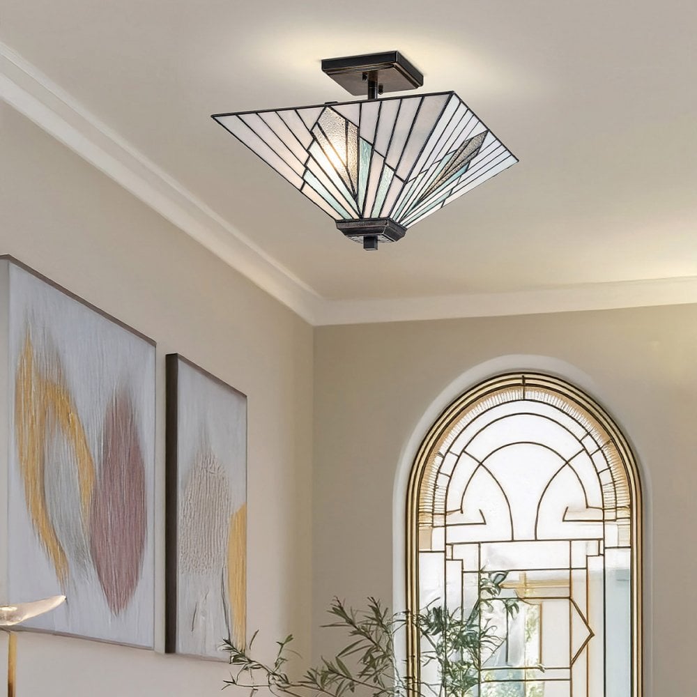 TF-ALDERLEY-F-P Alderley 2 Light Trio-Mount Pendant Vintage Bronze