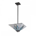 TF-ALDERLEY-F-P Alderley 2 Light Trio-Mount Pendant Vintage Bronze