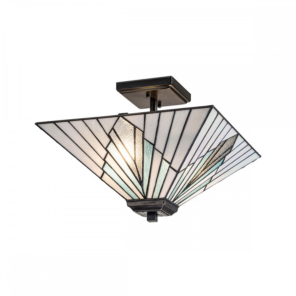 TF-ALDERLEY-F-P Alderley 2 Light Trio-Mount Pendant Vintage Bronze