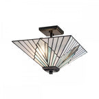 TF-ALDERLEY-F-P Alderley 2 Light Trio-Mount Pendant Vintage Bronze