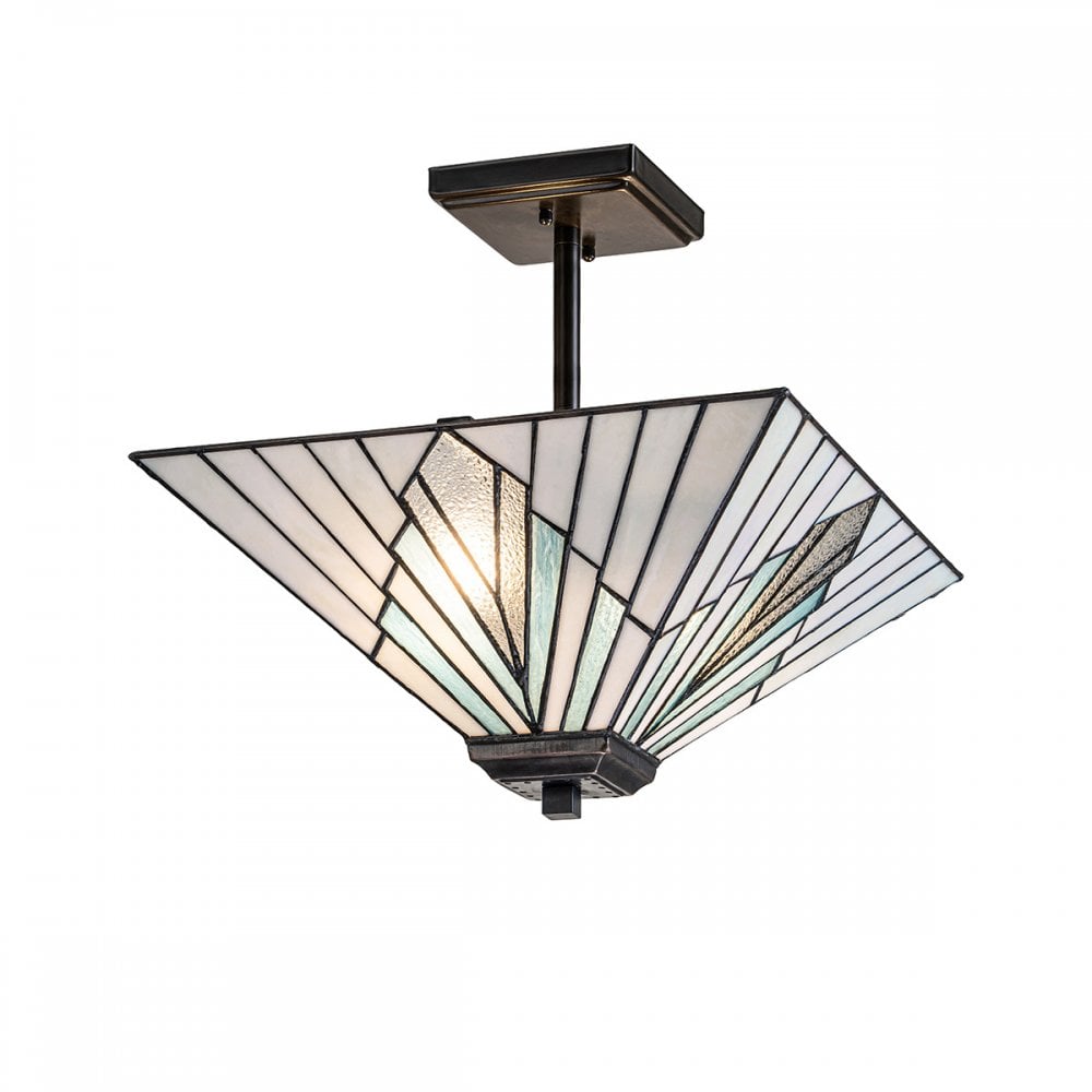 TF-ALDERLEY-F-P Alderley 2 Light Trio-Mount Pendant Vintage Bronze