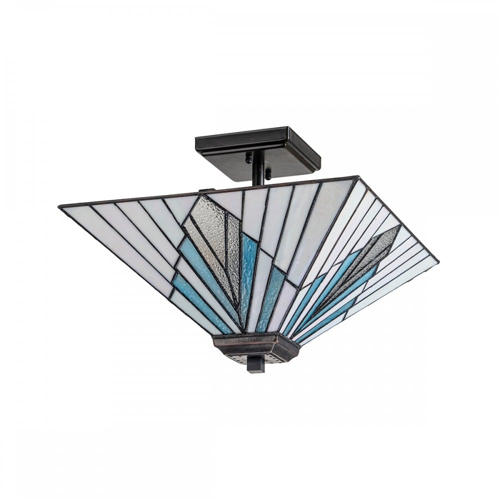 TF-ALDERLEY-F-P Alderley 2 Light Trio-Mount Pendant Vintage Bronze