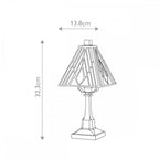 TF-ALDERLEY-TL-S Alderley 1 Light Small Table Lamp Vintage Bronze