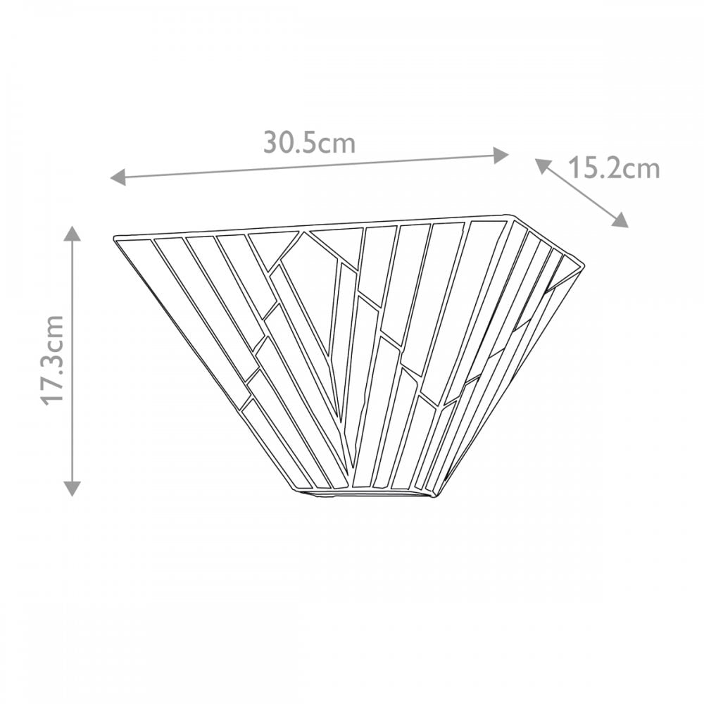 TF-ALDERLEY-WU Alderley 2 Light Wall Uplighter Vintage Bronze