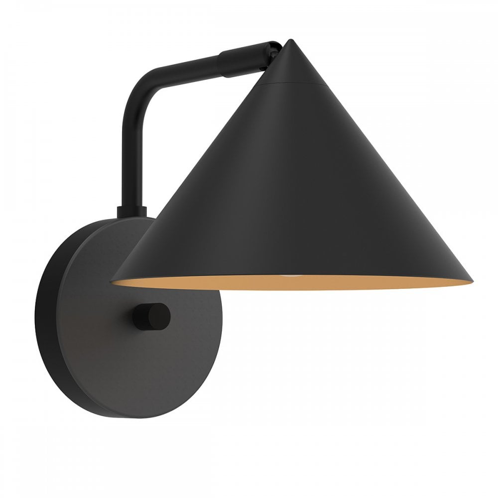ALM-REMYCK-1WB-BK Remyck 1 Light Wall Light Matte Black