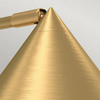 ALM-REMYCK-1WB-GD Remyck 1 Light Wall Light Brushed Gold