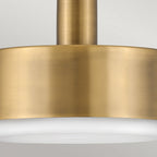 HK-CEDRIC-P-M-BK Cedric 2 Light Medium Pendant Black