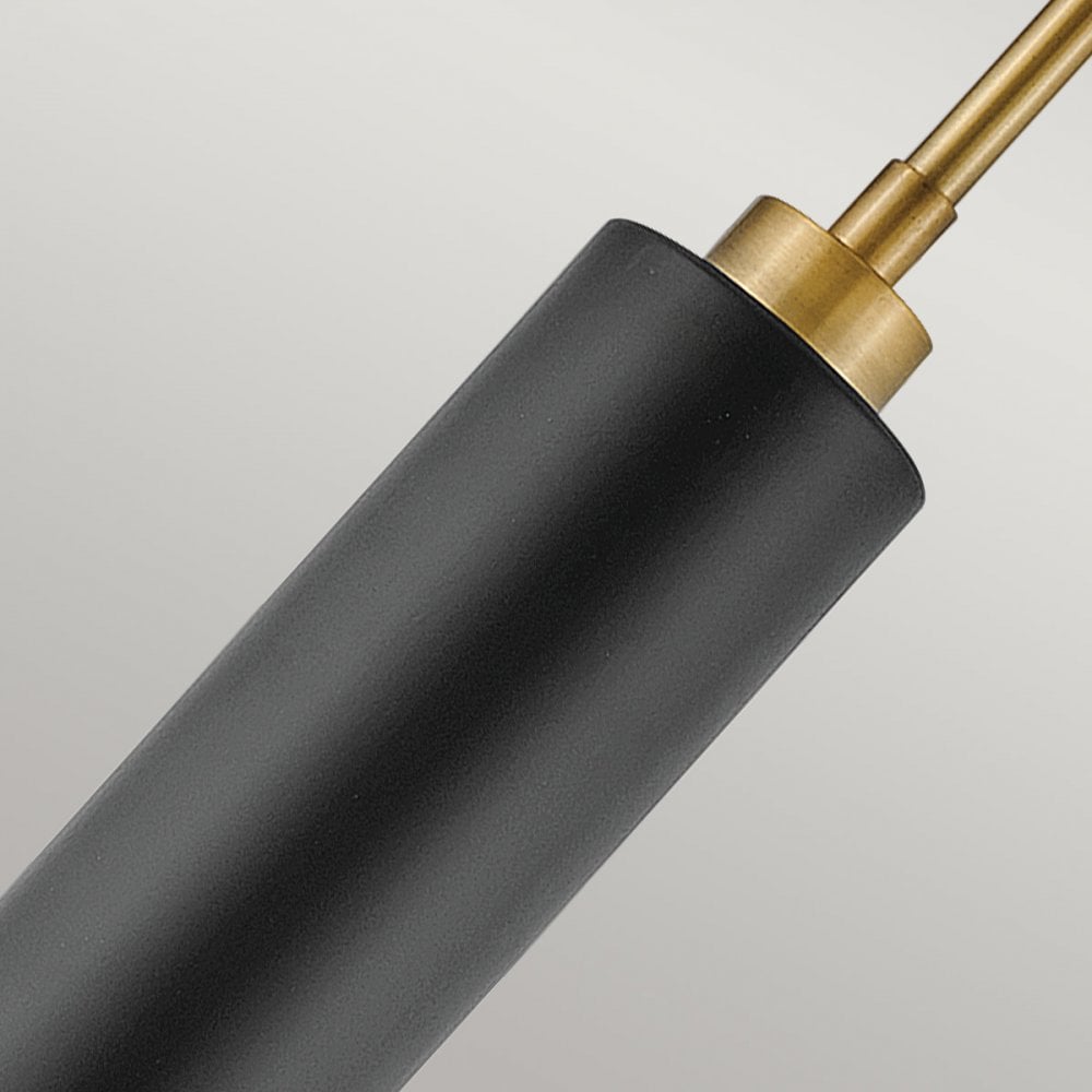HK-CEDRIC-P-M-BR Cedric 2 Light Medium Pendant Lacquered Brass