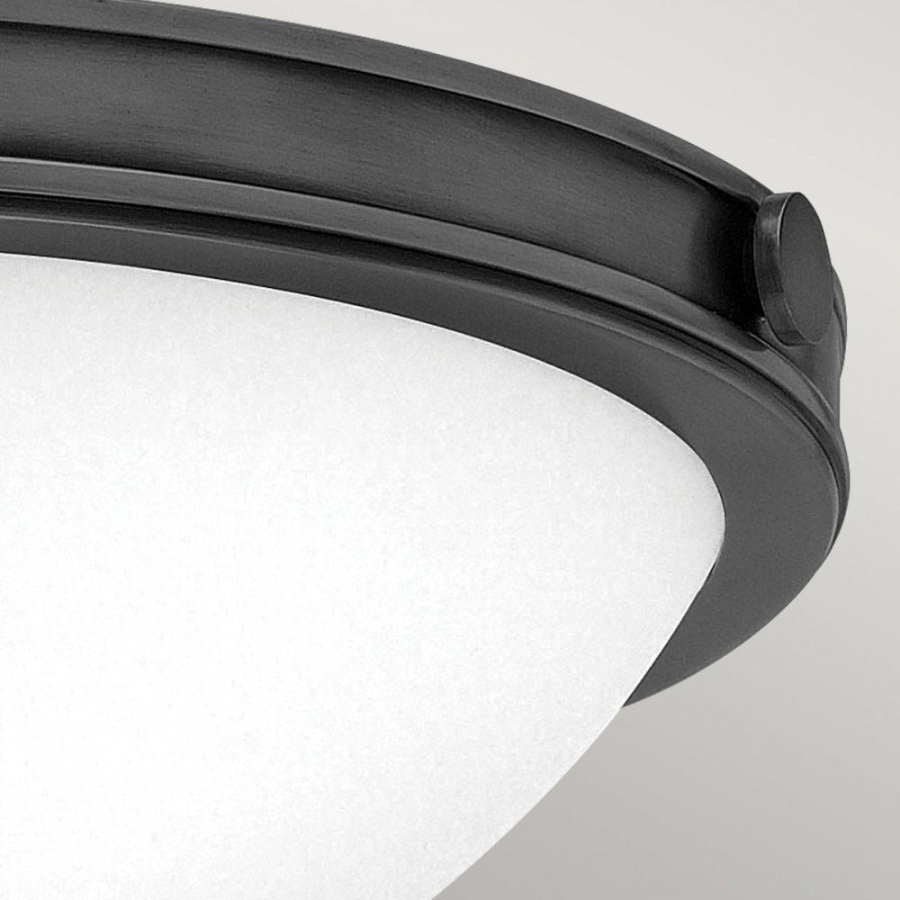 HK-COLLIER-F-S-BX Collier 2 Light Small Flush Black Oxide