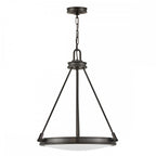 HK-COLLIER-P-BX Collier 4 Light Pendant Black Oxide