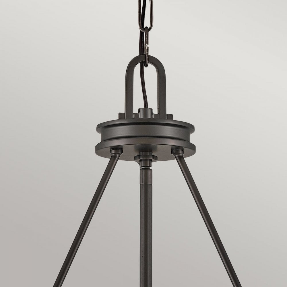 HK-COLLIER-P-BX Collier 4 Light Pendant Black Oxide