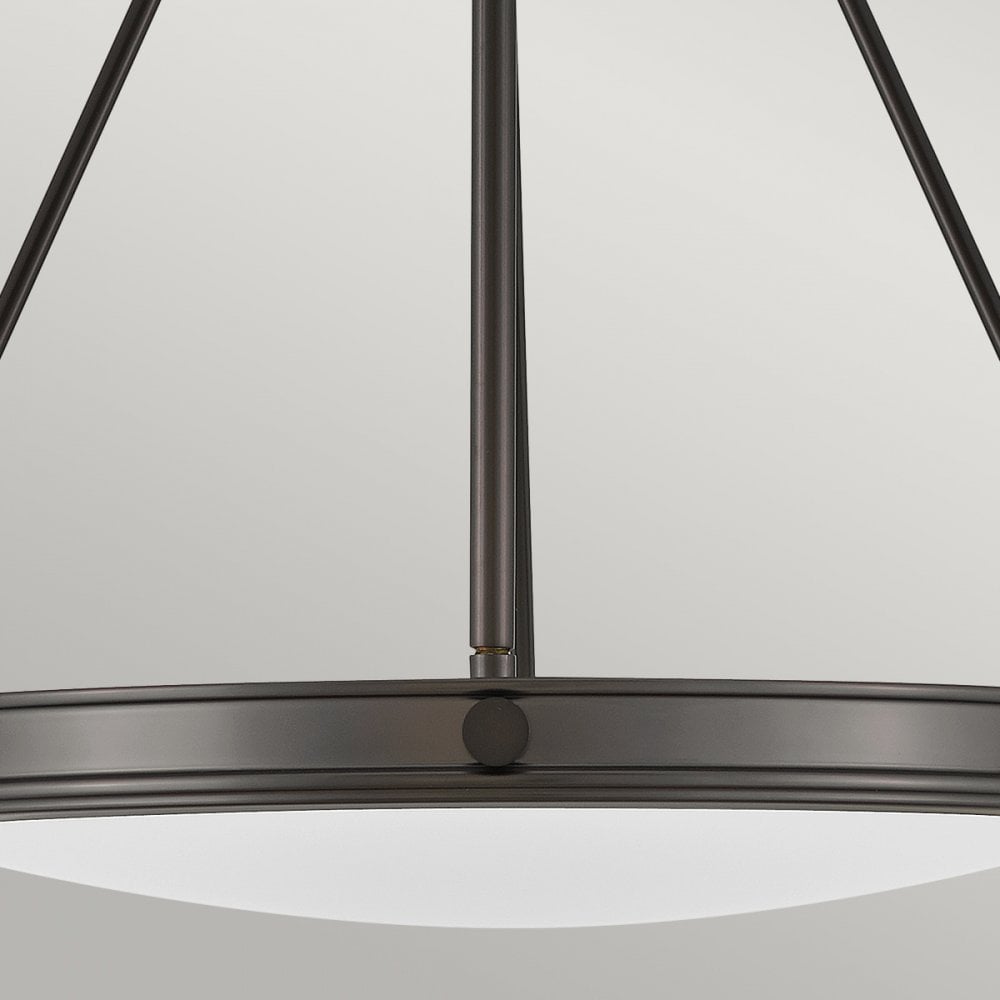 HK-COLLIER-P-BX Collier 4 Light Pendant Black Oxide