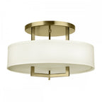 HK-HAMPTON-SF-BB Hampton 4 Light Semi-Flush Brushed Brass