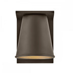 HK-HANS-S-ABZ Hans 1 Light Outdoor LED Wall Lantern Architectural Bronze