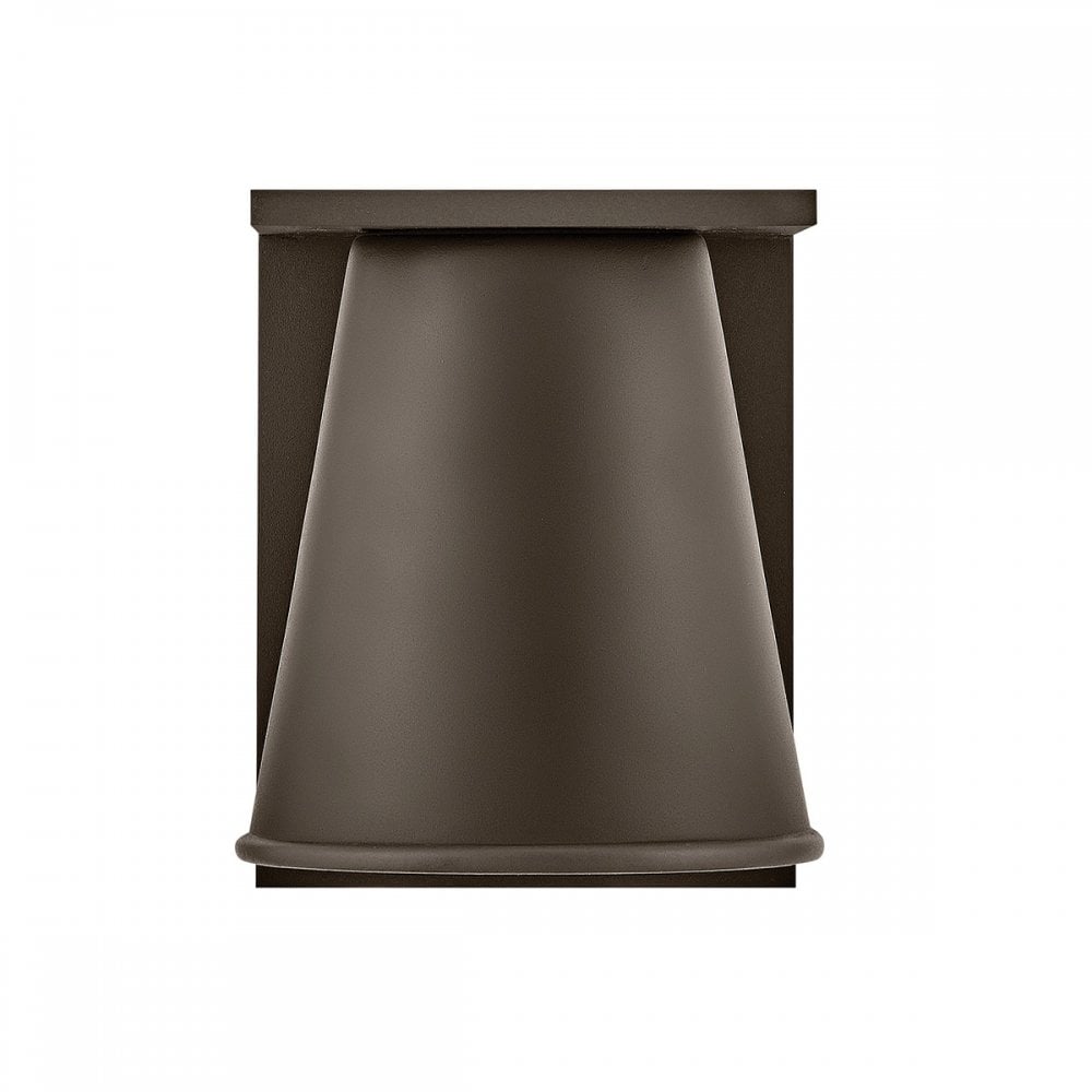 HK-HANS-S-ABZ Hans 1 Light Outdoor LED Wall Lantern Architectural Bronze