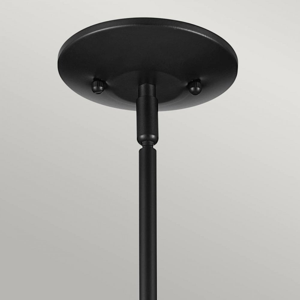 KL-DEELA-P-BK Deela 1 Light Pendant Black