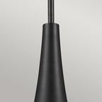 KL-DEELA-P-BK Deela 1 Light Pendant Black