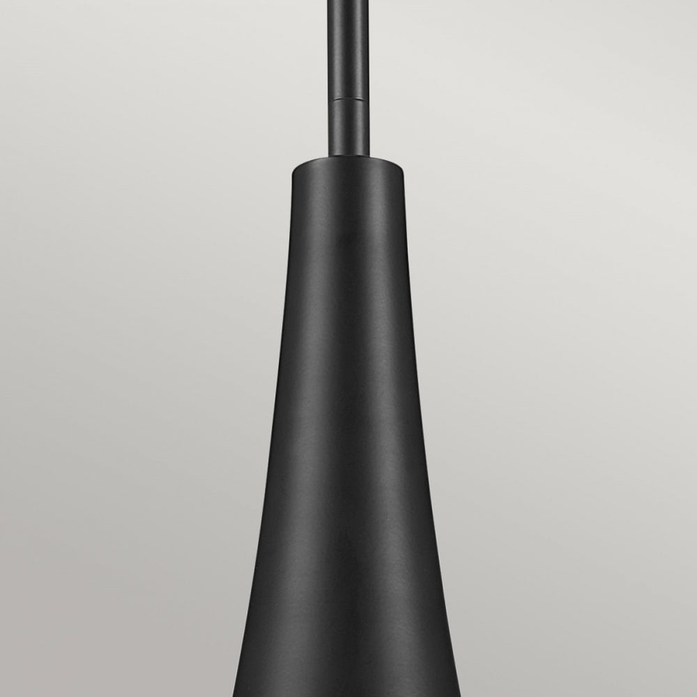 KL-DEELA-P-BK Deela 1 Light Pendant Black