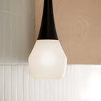 KL-DEELA-P-BK Deela 1 Light Pendant Black