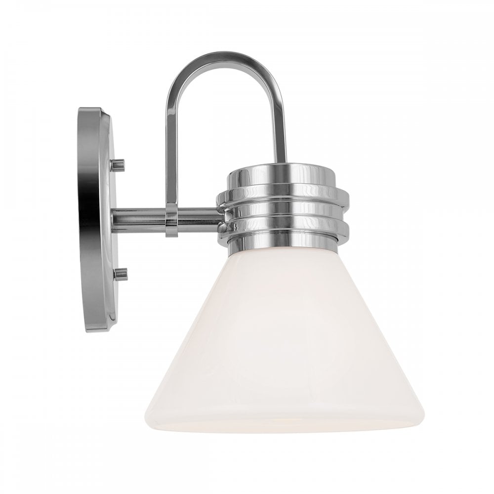 Farum 1 Light Bathroom Wall  Light Polished Chrome (S)