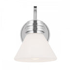 KL-FARUM1-CH Farum 1 Light Bathroom Wall Light Polished Chrome