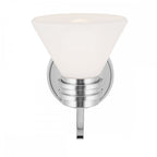 KL-FARUM1-CH Farum 1 Light Bathroom Wall Light Polished Chrome