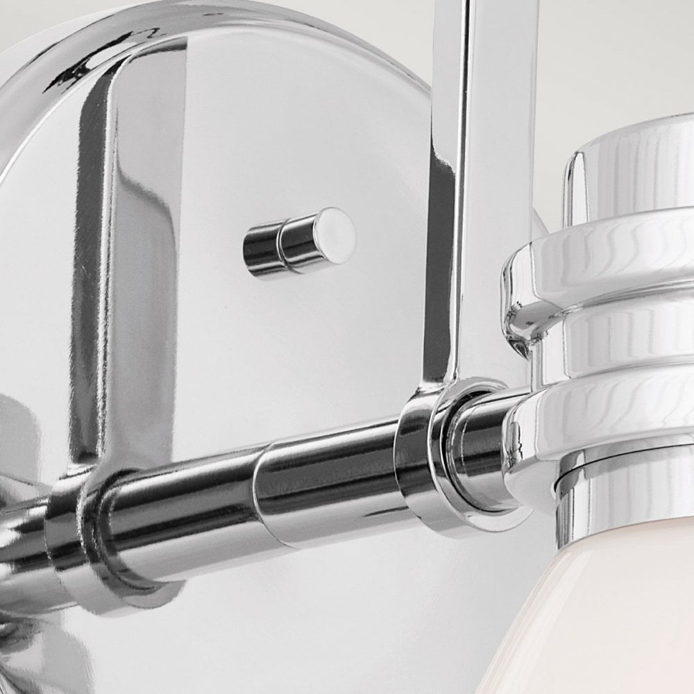 Farum 1 Light Bathroom Wall  Light Polished Chrome (S)