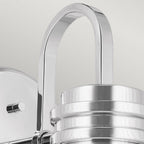 KL-FARUM1-CH Farum 1 Light Bathroom Wall Light Polished Chrome