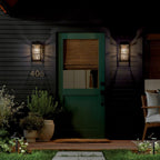 KL-HONE-S-BKT Hone 1 Light Small Outdoor Wall Lantern Textured Black