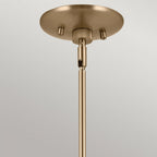 KL-PHIX-2-LINEAR-CBB Phix 4 Light Chandelier Champagne Bronze, Black