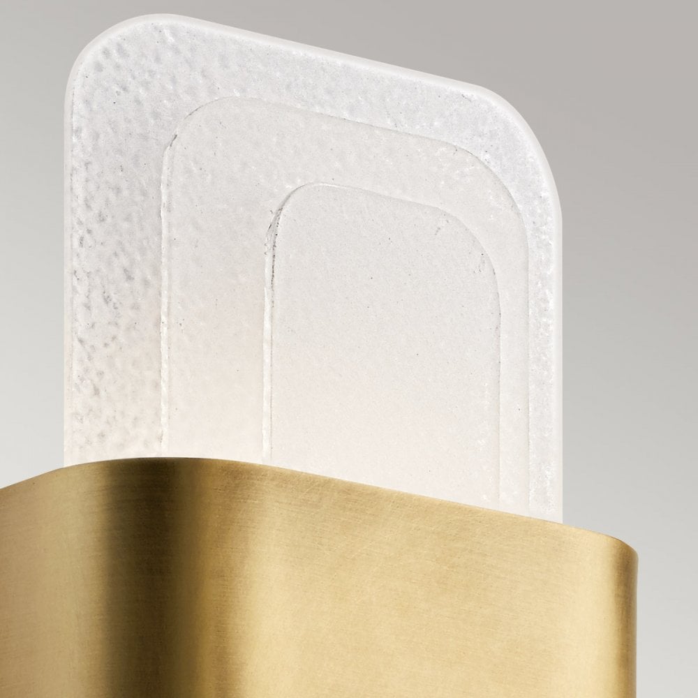 KL-SERENE-LED-W-NBR Serene LED Wall Light Natural Brass
