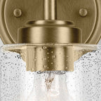 KL-WINSLOW-1W-NBR Winslow 1 Light Wall Light Natural Brass