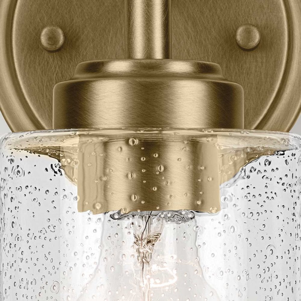 KL-WINSLOW-1W-NBR Winslow 1 Light Wall Light Natural Brass