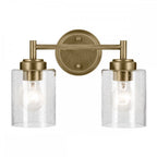 KL-WINSLOW-2W-NBR Winslow 2 Light Wall Light Natural Brass