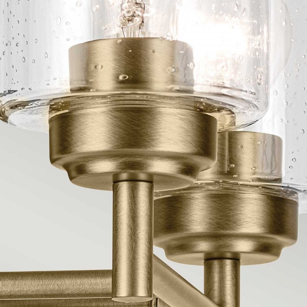 KL-WINSLOW-2W-NBR Winslow 2 Light Wall Light Natural Brass