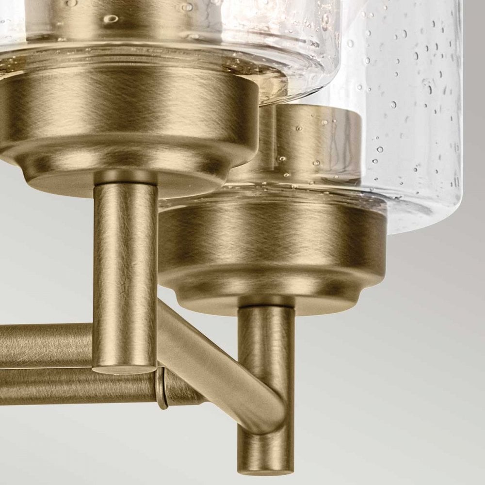 KL-WINSLOW-2W-NBR Winslow 2 Light Wall Light Natural Brass