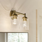 KL-WINSLOW-2W-NBR Winslow 2 Light Wall Light Natural Brass