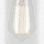 KL-WINSLOW-SF-NBR Winslow 1 Light Semi-Flush Natural Brass
