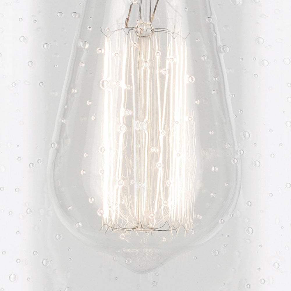 KL-WINSLOW-SF-NBR Winslow 1 Light Semi-Flush Natural Brass