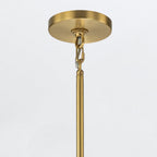 MARVELE10-AB-OPAL Marvele 10 Light Chandelier Aged Brass