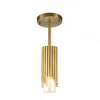 MARVELE-MP-AB-OPAL Marvele 1 Light Mini Pendant Aged Brass