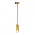MARVELE-MP-AB-OPAL Marvele 1 Light Mini Pendant Aged Brass