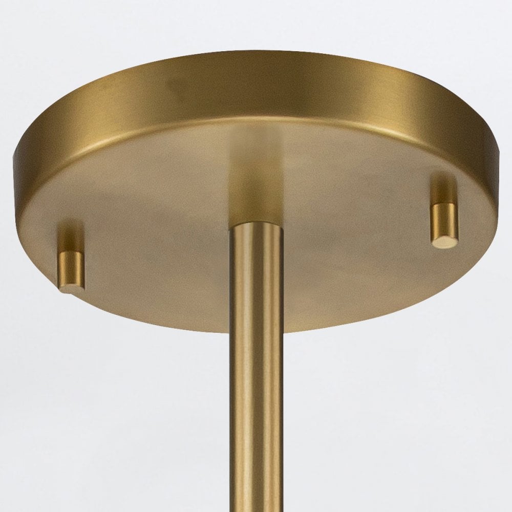MARVELE-MP-AB-OPAL Marvele 1 Light Mini Pendant Aged Brass