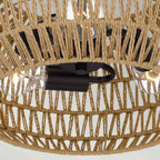 QZ-CASABLANCA-3SF-PBZ Casablanca 3 Light Semi-Flush Palladian Bronze