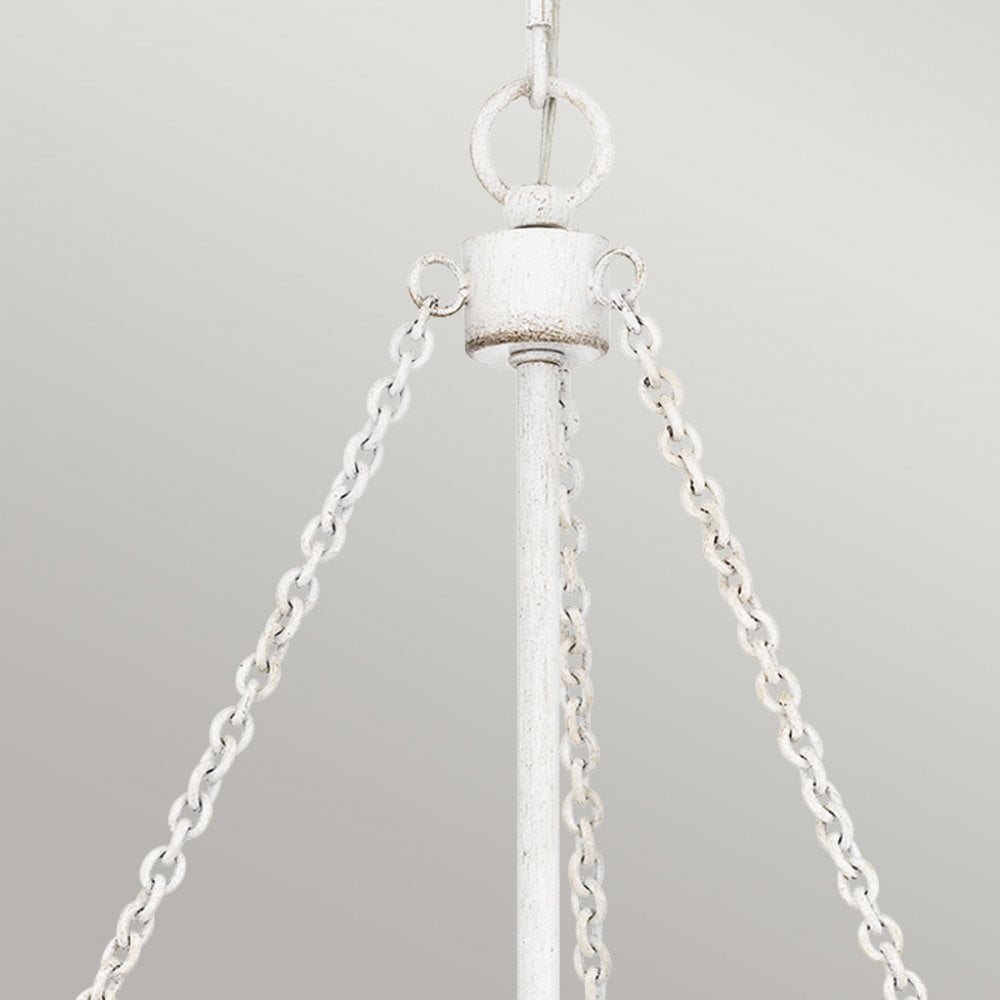 Waylon 4 Light Pendant Antique White (SD)_
