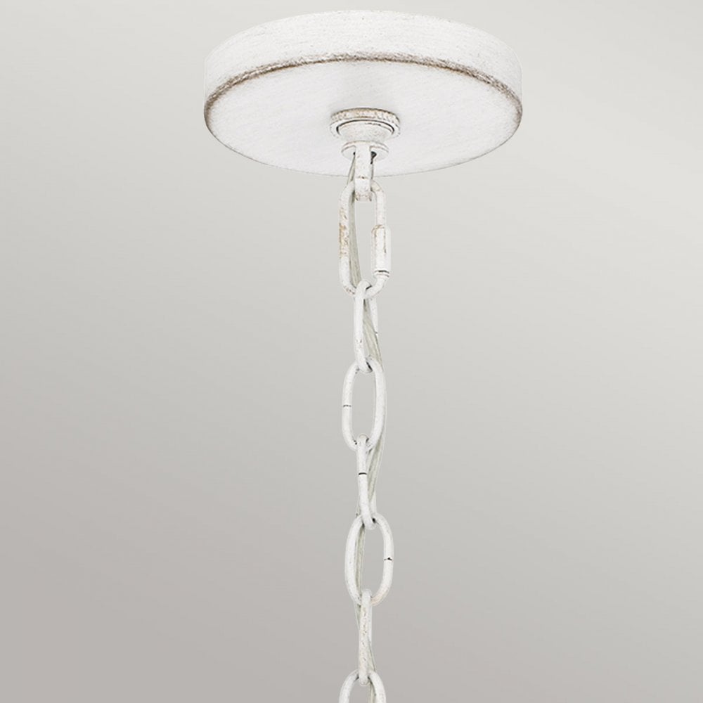 Waylon 4 Light Pendant Antique White (SD)_