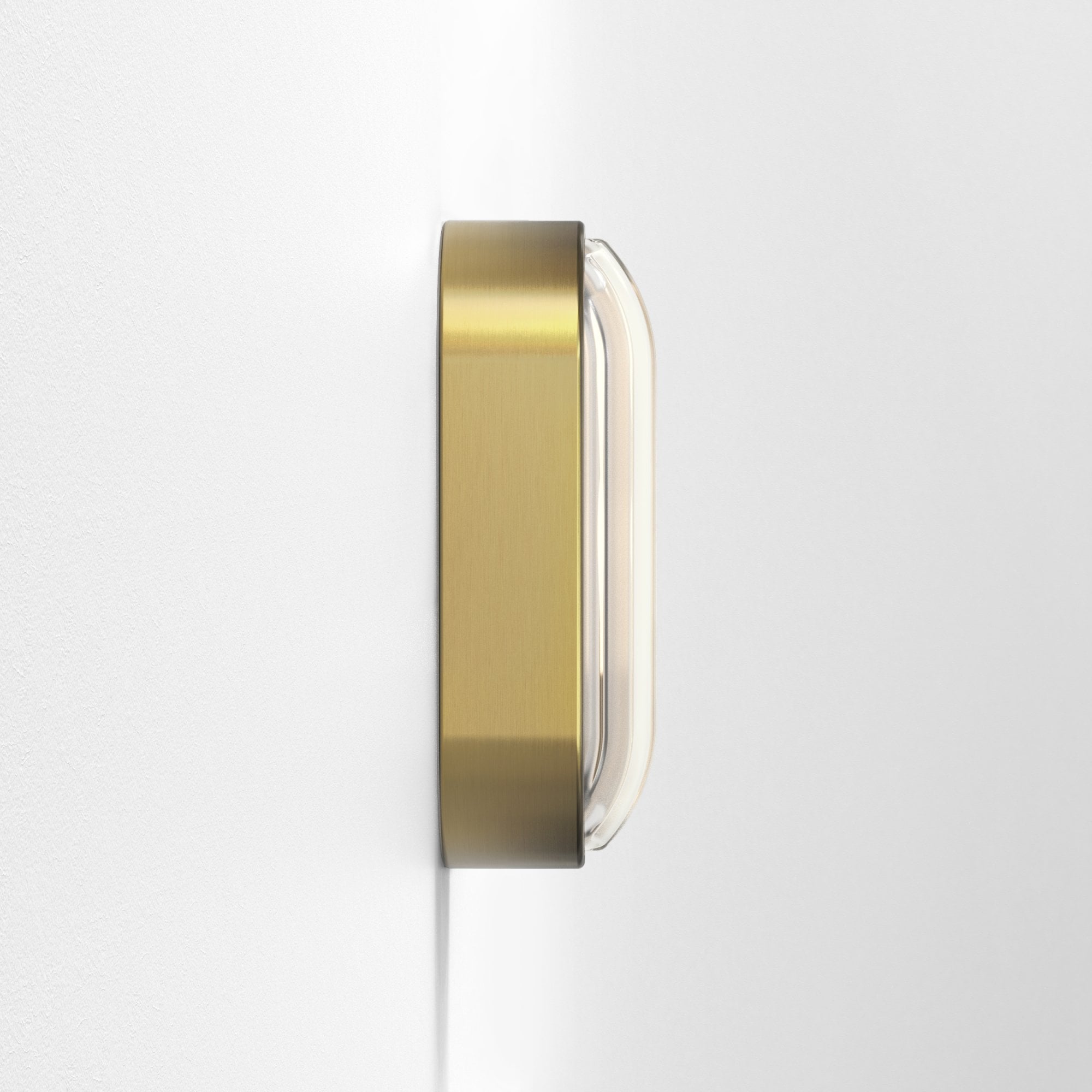 1032019 Montreal Oval Outdoor Wall Light PVD Brushed Brass